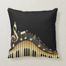 Recherche de notes coussins Noir et or