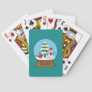 Recherche de bonhomme neige de jeux de cartes Xmas