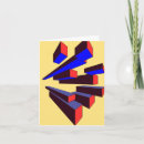 Recherche de trois dimensions vœux cartes Rouge