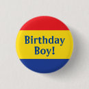 Recherche de garçon badges Anniversaire