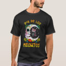 Recherche de dia de los muertos tshirts Félin