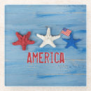 Recherche de poisson rouge dessous de verres Patriotique