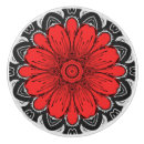 Recherche de rouge foncé boutons et poignées de porte Motif géométrique