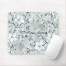 Recherche de fleurs blanches tapis souris Féminin