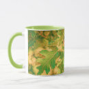 Recherche de feuille de chêne tasses Vert