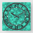 Recherche de motif turquoise horloges Pour eux