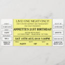 Recherche de de billet de concert invitations Fête