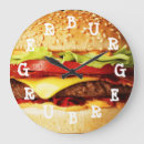 Recherche de hamburgers horloges Nourriture