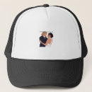 Recherche de mort casquettes Noir et blanc