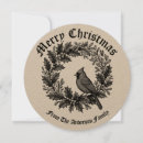 Recherche de illustration de noël cartes Vintage