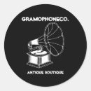 Recherche de gramophone autocollants Antique