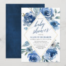 Recherche de bleus layette invitations Fleurs bleues