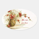 Recherche de brun ovales autocollants Fleurs