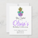 Recherche de tropical 11x14 anniversaire invitations Été