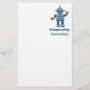 Recherche de la science papeterie Robot