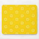 Recherche de arrière plan jaune tapis souris Décoratif