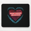 Recherche de maladie cardiaque tapis souris Soutien