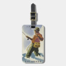 Recherche de pêcheur bagages étiquettes Voyage