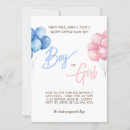 Recherche de boy or girl gender reveal invitations Garçon ou fille