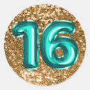 Recherche de numéro 16 autocollants Moderne