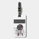 Recherche de dreamcatcher bagages étiquettes Moderne