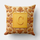 Recherche de motif feuille coussins Décoratif