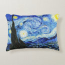 Recherche de peinture de van gogh coussins La nuit étoilée