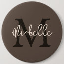Recherche de initiale ronds badges Pour elle