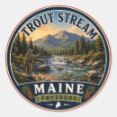 Recherche de ruisseau autocollants Pêche à la mouche