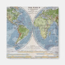 Recherche de vieux monde magnets Cartographie