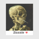 Recherche de crâne blanc autocollants Memento mori