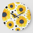 Recherche de tournesol horloges Aquarelle