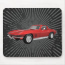 Recherche de voiture rouge tapis souris Corvette