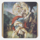 Recherche de saint christophe autocollants Patron