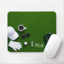 Recherche de balle golf tapis souris Vert