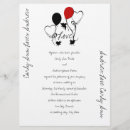 Recherche de coeur 16x22 invitations Mignon