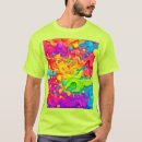 Recherche de éclaboussure rouge tshirts Jaune