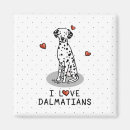 Recherche de dalmatien magnets Amour