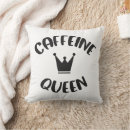 Recherche de caféine coussins Drôle