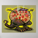 Recherche de pizza posters Dessin