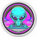 Recherche de surréaliste autocollants Alien