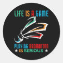 Recherche de raquette de badminton autocollants L'art du badminton