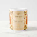 Recherche de dinde de thanksgiving tasses Citrouille