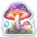 Recherche de mushroom autocollants Psychédélique