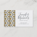 Recherche de motif floral géométrique cartes visite Fleur