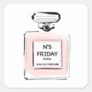 Recherche de bouteille de parfum autocollants Rose