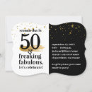 Recherche de funny 50th anniversaire invitations 50e