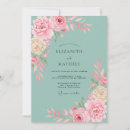 Recherche de seafoam invitations Élégant