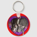 Recherche de rats porteclés Coeur