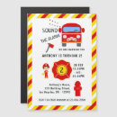 Recherche de pompiers invitations Moteur d'incendie